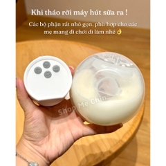 ￼Máy hút sữa Momcozy S12 Pro máy hút sữa điện đôi không dây tiện lợi động cơ khỏe không gây tiếng ồn