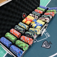 Bộ 500 Chip Poker Ceramic Cao Cấp Giá Rẻ