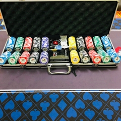Bộ 500 Chip Poker Clay Cao Cấp Giá Rẻ