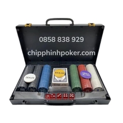 Bộ 300 Chip Poker Texas Hold'em
