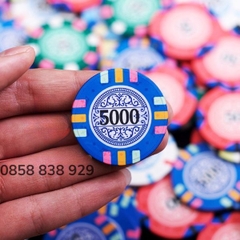 Bộ 500 Chip Poker Ceramic High Roller Giá Rẻ