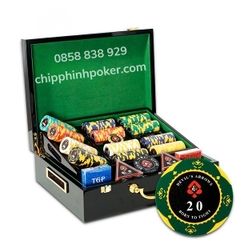 Bộ Phỉnh Poker 300 Chip Devil's Arrow