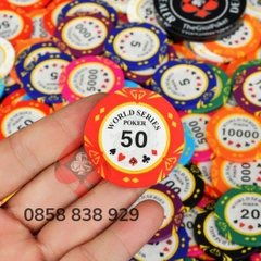 Bộ Phỉnh Poker 500 Chip World Series