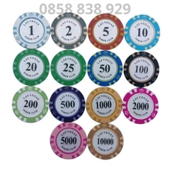 Bộ Phỉnh Poker 300 Chip Lasvegas