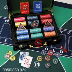 Set 500 Chip Poker Ceramic Cao Cấp Giá Rẻ