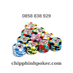 Set 500 Chip Poker Clay Cao Cấp Giá Rẻ