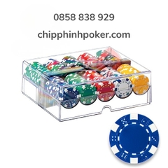 Bộ Chip Poker Không Số Cao Cấp Giá Rẻ