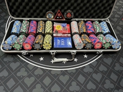 Bộ 500 Chip Poker Ceramic High Roller Giá Rẻ