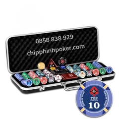 Bộ 500 Chip Poker Ceramic Cao Cấp Giá Rẻ