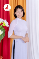 Áo Dài Trắng Chất Liệu Vải Chifon May 2 Lớp 4 Tà Siêu Đẹp Giá Cực Tốt - Áo Dài Trung Đồng