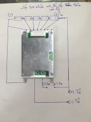 Mạch đa năng 10s 80A Sạc và Bảo Vệ Pin Li-ion 3.7V