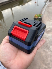 Pin Yamasu 10 cell dung lượng 3ah dòng xả 40a có đèn báo pin led 2 bên vỏ chống sốc