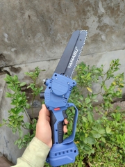 Thân Máy Cưa Xích Pin 8 Inch YMS-MCX8 (Chân Pin Phổ Thông Makita M21) - Động Cơ Không Chổi Than Brushless - Tặng 2 Xích