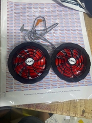Quạt Áo Điều Hòa 12V SAMS Gió Mạnh – Kèm Cáp Dù, Bền