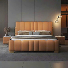 GIƯỜNG NGỦ BỌC DA HIỆN ĐẠI SANG TRỌNG - LB28