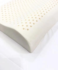 Ruột Gối Nằm Cao Su Thiên Nhiên 100% Lượn Sóng - Hỗ trợ đau mỏi vai gáy - Gối người lớn | Nệm Phước Long