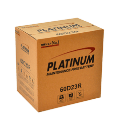 Ắc quy Platinum 60D23R (60 AH; 500 CCA)