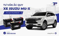 Tư vấn ắc quy xe Isuzu MU-X: Bảng giá và thông số kỹ thuật