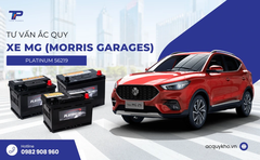 Tư vấn ắc quy xe MG: Bảng giá và thông số kỹ thuật