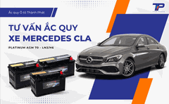 Tư vấn ắc quy xe Mercedes-Benz CLA: Bảng giá và thông số kỹ thuật