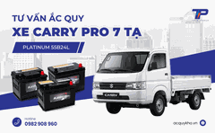 Tư vấn ắc quy xe Suzuki Carry Pro 7 Tạ: Bảng giá và thông số kỹ thuật