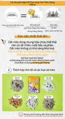 Than Hoạt Tính khử mùi cát mèo Odout 80g - Potent Activated Carbon Granules