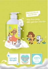 Dầu tắm gội khử mùi cho Chó&Mèo/ Deodorizing Pet Shampoo 500ML