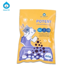 Than Hoạt Tính khử mùi cát mèo Odout 80g - Potent Activated Carbon Granules