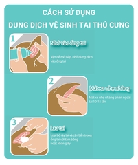 Dung Dịch Vệ Sinh Tai Thú Cưng - Pet Ear Cleansing Solution 200ML