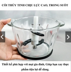 EJM171 - Máy xay thịt LOCK&LOCK 2L, 220V-240V, 50/60Hz, công suất 300W