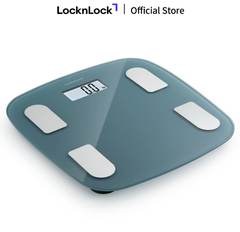 Cân sức khỏe điện tử Locknlock Body fat scale 310x300x21mm, 180kg - ENC541
