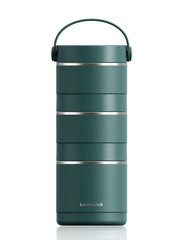 Bộ hộp cơm giữ nhiệt LocknLock Có Quai Xách LHC8058 liền nhau 3 hộp gọn gàng