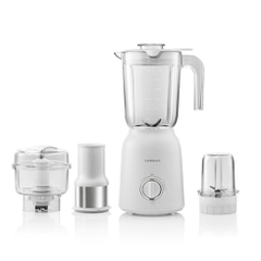 EJM416WHT - Máy xay sinh tố Locknlock Multi Blender 220-240V, 50/60Hz, 800W, 1.5L - Màu trắng