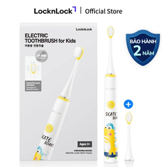 ENR226WHT-Bàn chải đánh răng điện cho bé LockLock 5V, 1.5W - Màu trắng