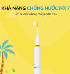 ENR226WHT-Bàn chải đánh răng điện cho bé LockLock 5V, 1.5W - Màu trắng