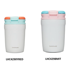 Bình giữ nhiệt LocknLock-Dual flip-320ml - 430ml - LHC4290YRED - LHC4298MIT