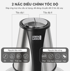 Máy xay thịt hãng Đức LEBENLANG LBL1930 dung tích 1,2L-  công suất 400W