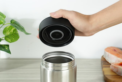 LHC8031SLV - Bộ hộp cơm giữ nhiệt L&L bằng thép không gỉ - Màu bạc