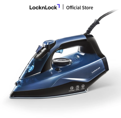 ENI362BLU - LocknLock Bàn ủi hơi nước 220-240V, 50/60Hz, 2000-2400W, 340ml - màu xanh dương