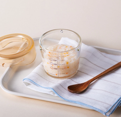 LLG542S3IVY-HỘP ĐỰNG THỨC ĂN CHO BÉ-280ML*3P-IVY-CN-8-BOS-Set (Nắp: màu Ngà-Tritan)