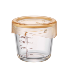 LLG542S3IVY-HỘP ĐỰNG THỨC ĂN CHO BÉ-280ML*3P-IVY-CN-8-BOS-Set (Nắp: màu Ngà-Tritan)