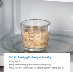 LLG542S3IVY-HỘP ĐỰNG THỨC ĂN CHO BÉ-280ML*3P-IVY-CN-8-BOS-Set (Nắp: màu Ngà-Tritan)