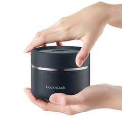 LHC8052S01 - LHC8502S02N - Bộ hộp cơm giữ nhiệt LocknLock Pump Vacuum Lunch box (300ml*2, 500ml*1, bộ đũa và thìa, túi)