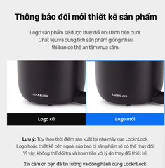 Nồi điện đa năng LocknLock 0.8L Kèm Khay Hấp Trứng, nồi lẩu mini, nấu mì EJP116BLK