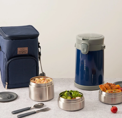 LHC8039 - Bộ hộp cơm giữ nhiệt LOCK&LOCK EASY CARRY 2.0L