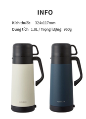 LHC1484 - Bình giữ nhiệt LocknLock Easy Outdoor Vacuum Bottle 1.2L