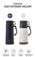 LHC1484 - Bình giữ nhiệt LocknLock Easy Outdoor Vacuum Bottle 1.2L