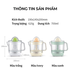Máy vắt cam LocknLock EJJ231 - EJJ224 700ml 40W