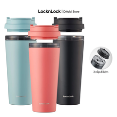 Bình giữ nhiệt LocknLock 2 nắp thay thế New Clip Tumbler 540ml LHC4279