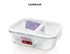 LLG1201 - 640ml & LLG1202 - 1040ml Hộp Chia 2 Ngăn Blanc LocknLock